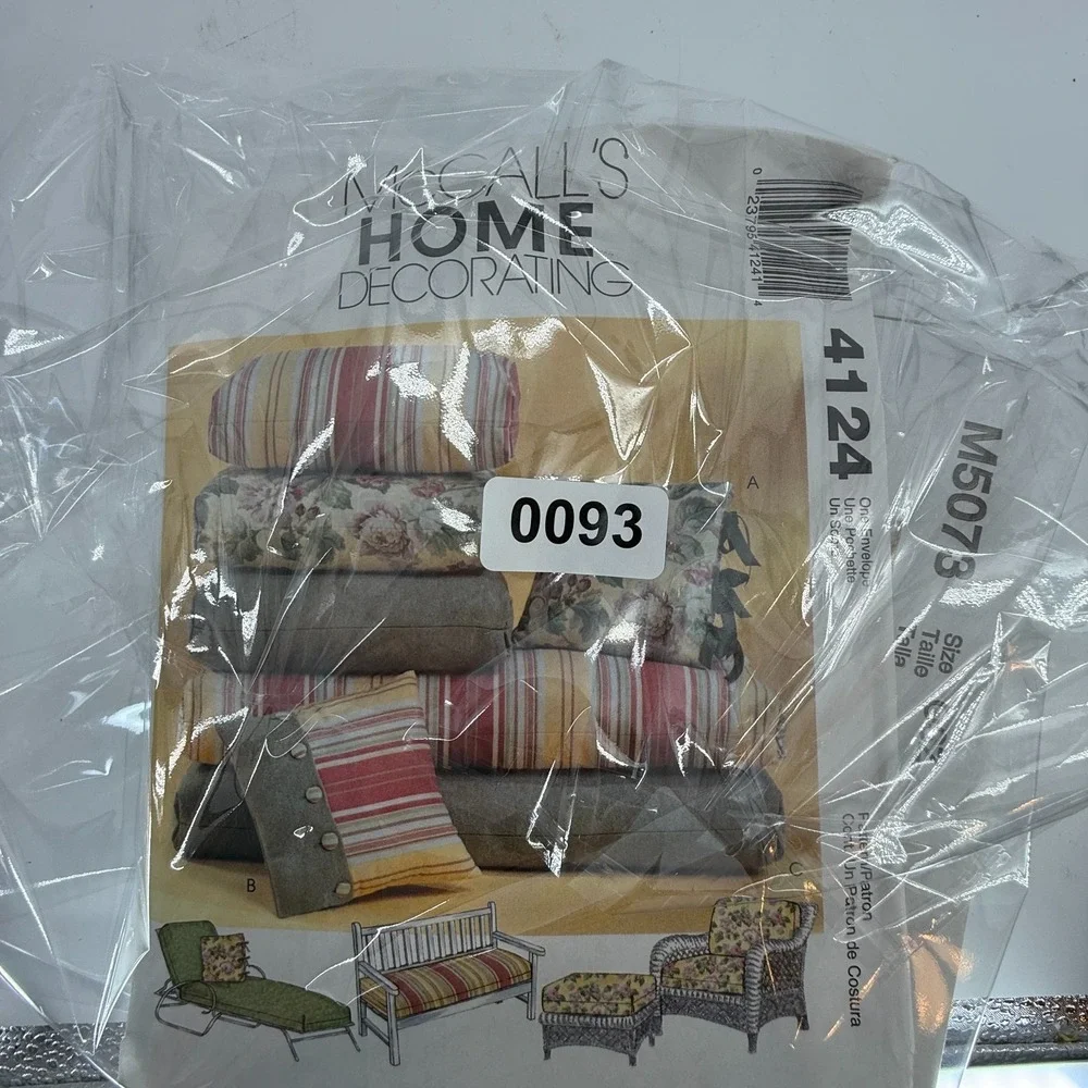5 LOT! Simplicity McCalls Home Decorating 4124~4181-M5073-4098 Chris Lowell-5605